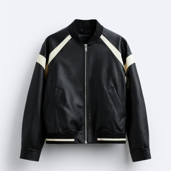 LEATHER BLACK JACKET