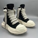 RICK OWENS DRKSHDW ABSTRACT HI TOP SNEAKERS