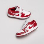JORDAN 1 LOW GYM RED/WHITE
