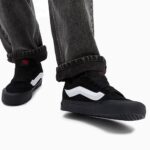VANS KNU SKOOL SUEDE BLACK SNEAKERS LOW
