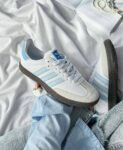 ADIDAS SAMBA OG “WHITE - HALO BLUE”