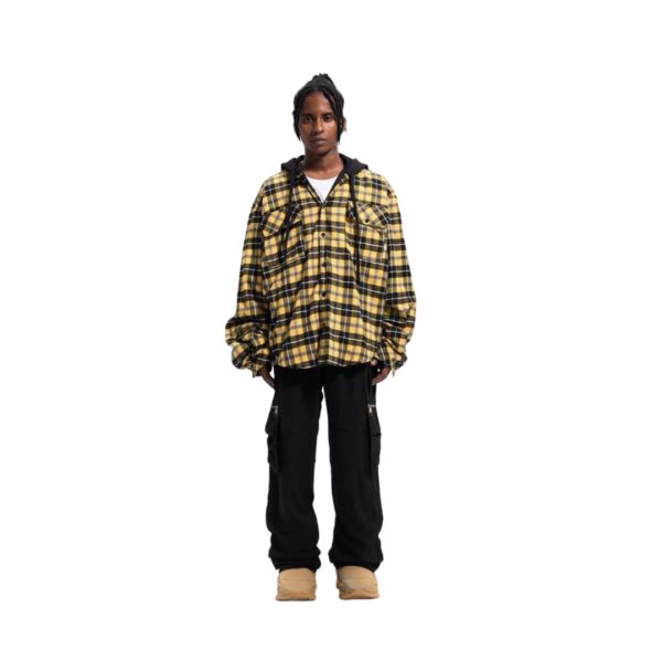 PROJECT G/R GRAILZ HOODED FLANNEL