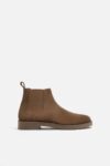 ZARA LEATHER CHELSEA BOOTS
