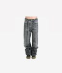 BLACK GRADIENT ALLOVER CRYSTAL ’ JEANS