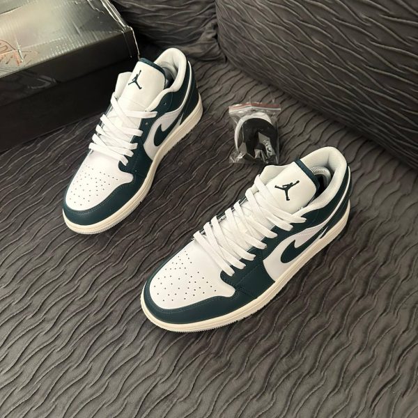 NIKE AIR JORDAN 1 LOW PREMIUM OXIDIZED GREEN SHINE
