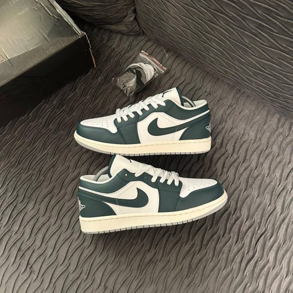 NIKE AIR JORDAN 1 LOW PREMIUM OXIDIZED GREEN SHINE