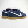 NIKE  DUNK LOW NAVY BLUE GUM SOLE/ ORANGE LABEL