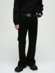 Premium bootcut black jeans