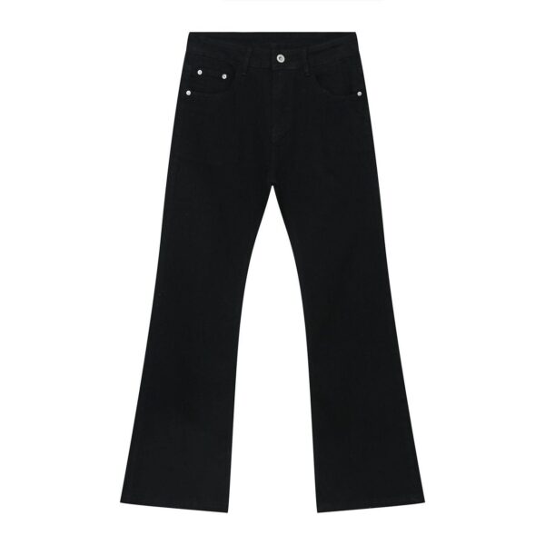 Premium bootcut black jeans