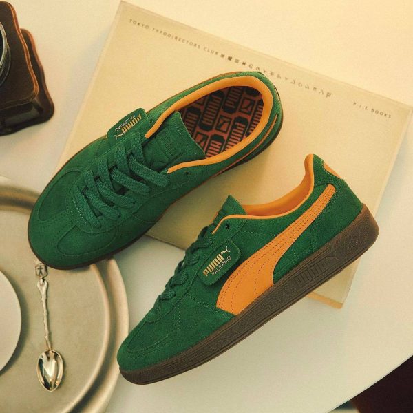 Puma Palermo 'Vine-Clementine- Mustard Green