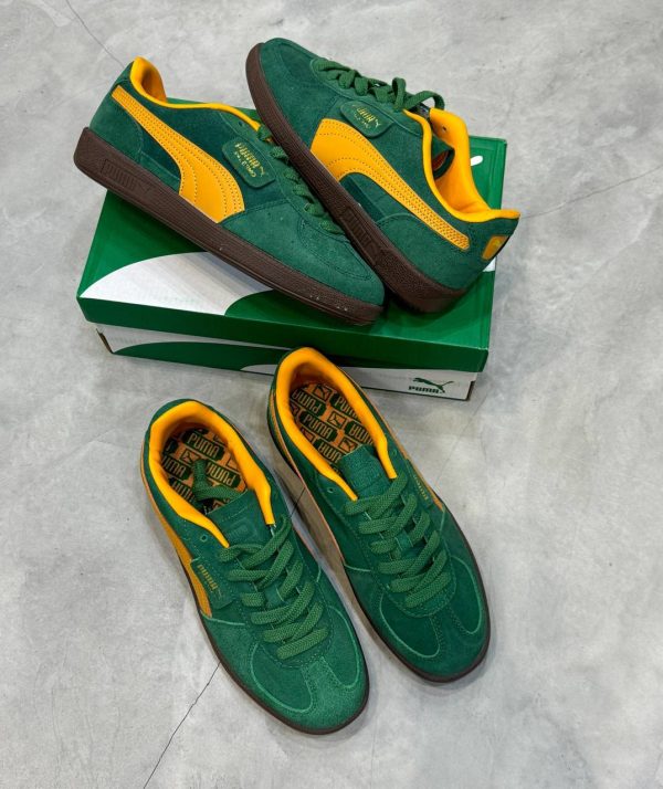 Puma Palermo 'Vine-Clementine- Mustard Green