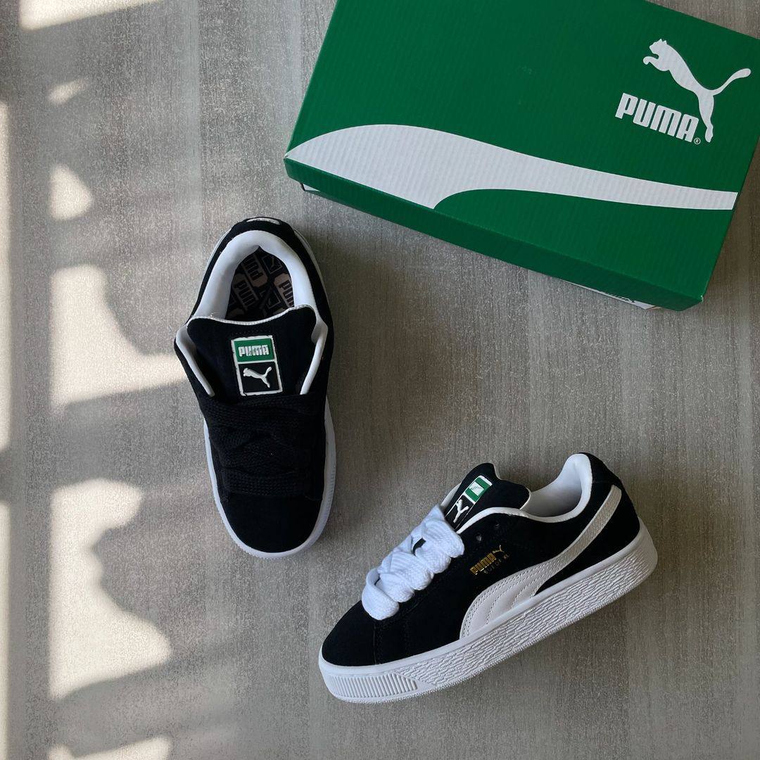 PUMA Suede XL “Black/White” Sneakers