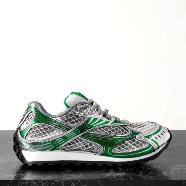 The BOTTEGA VENETA ORBIT FISHNET SNEAKERS