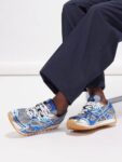 The BOTTEGA VENETA ORBIT FISHNET SNEAKERS