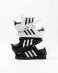 ADIDAS ORIGINALS SUPERSTAR FOUNDATION CLASSIC BLACK AND WHITE