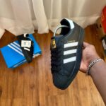 ADIDAS ORIGINALS SUPERSTAR FOUNDATION CLASSIC BLACK AND WHITE