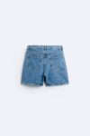 Zara Cropped Denim shorts