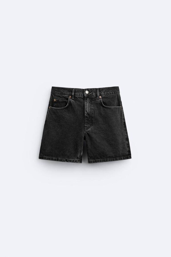Zara Cropped Denim shorts