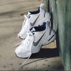 The NIKE AIR MONARCH IV IN WHITE