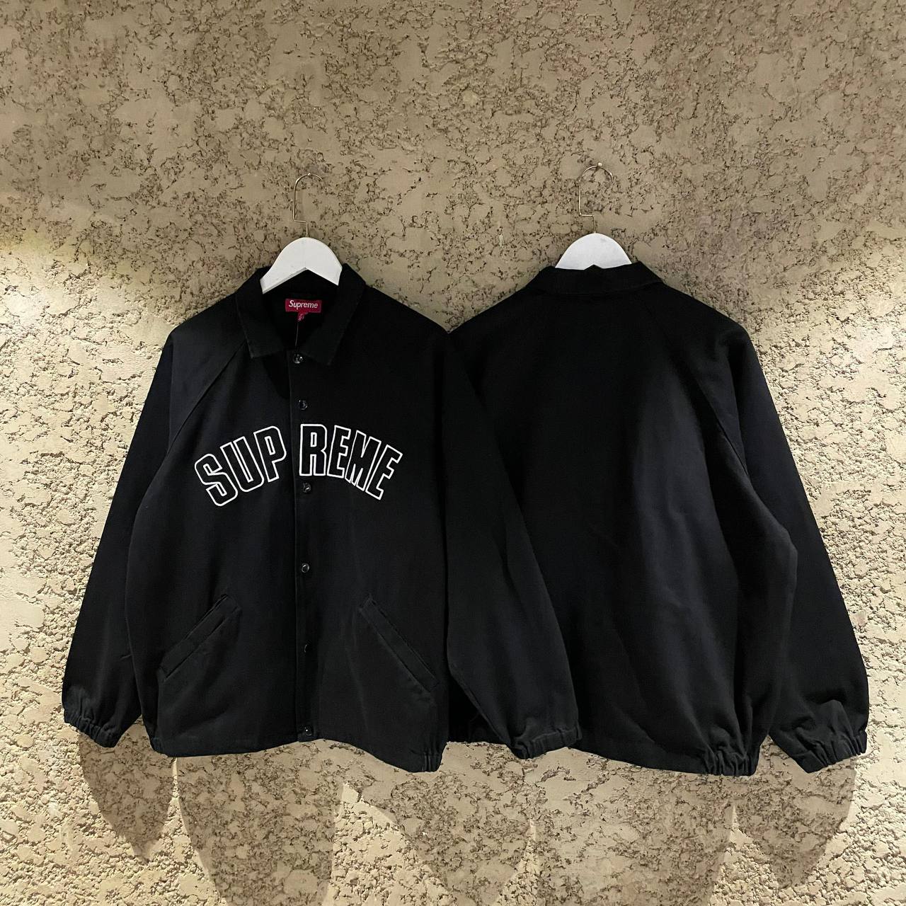 SUPREME ARC DENIM COACHES JACKET - DERI PLUG