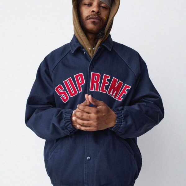 SUPREME ARC DENIM COACHES JACKET