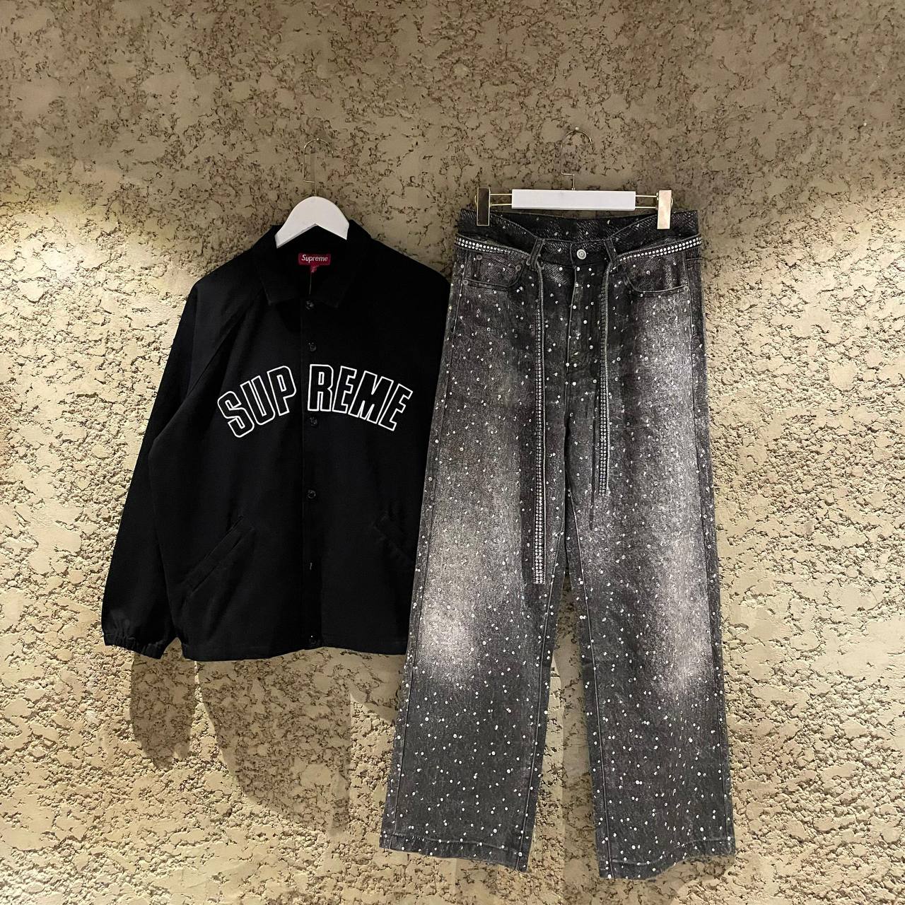 SUPREME ARC DENIM COACHES JACKET - DERI PLUG