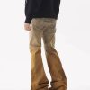 BLUE & ORANGE BAIS FLARE JEANS