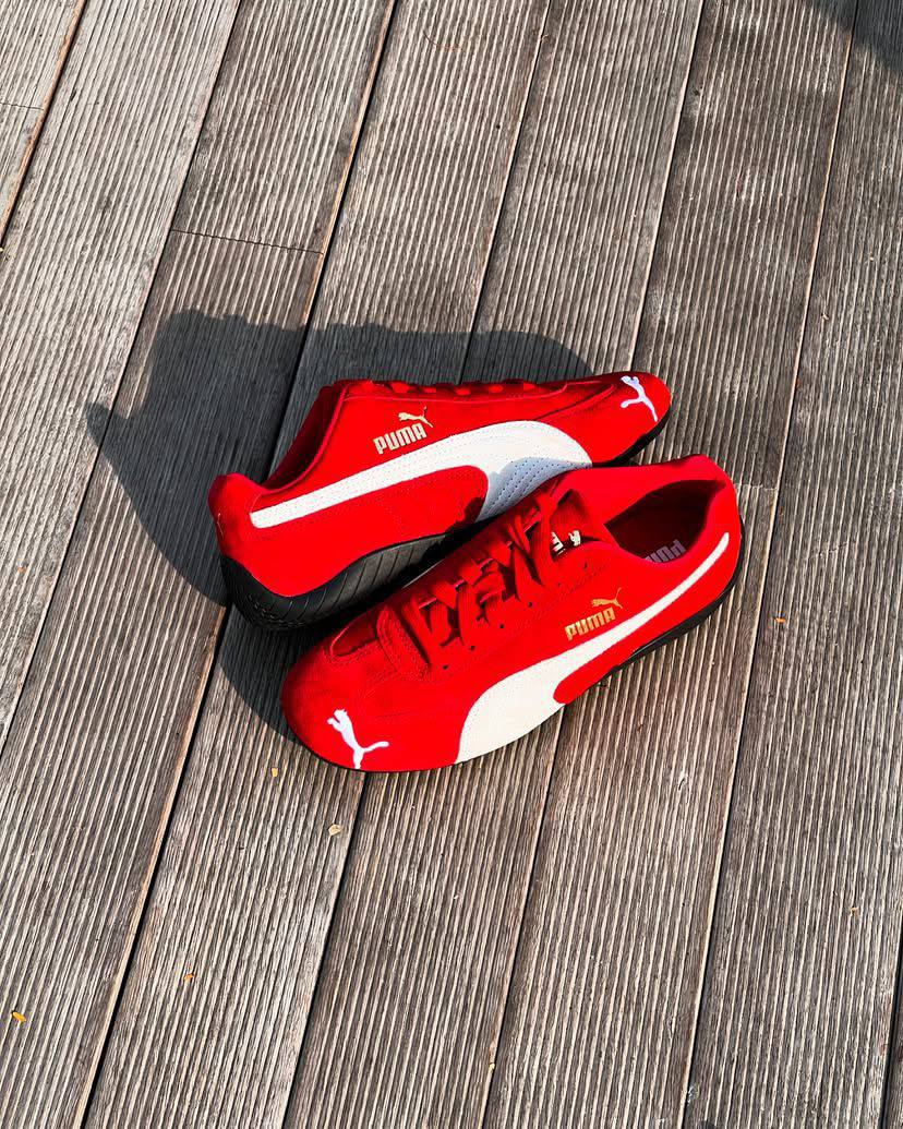 PUMA SPEED CAT OG "RED WHITE"