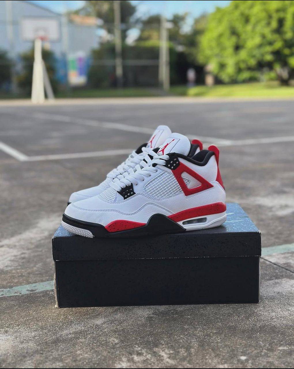 AIR JORDAN IV RETRO RED CEMENT