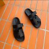 Hermes chypre sandals in black