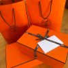 Hermes chypre sandals in black