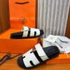 Hermes chypre sandal in white