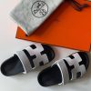 Hermes chypre sandal in white