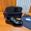 PRADA LEATHER LOAFFRS