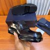 PRADA LEATHER LOAFFRS