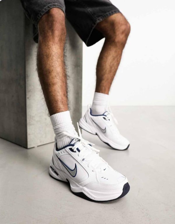 The NIKE AIR MONARCH IV IN WHITE