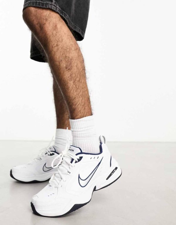 The NIKE AIR MONARCH IV IN WHITE