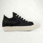 Rick Owens Strobe Low 'Black Cow Fur