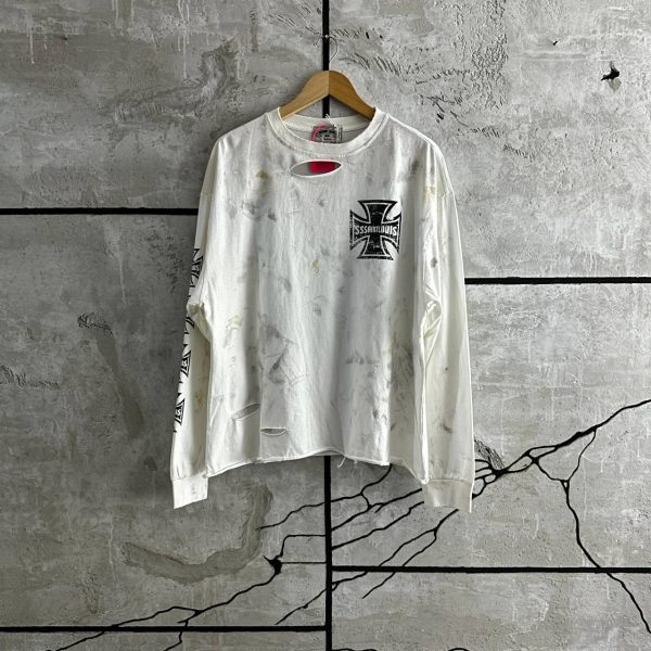 SAINT LOUIS RIPPED LONG SLEEVE TEE