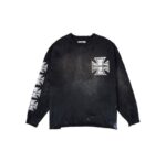 SAINT LOUIS RIPPED LONG SLEEVE TEE