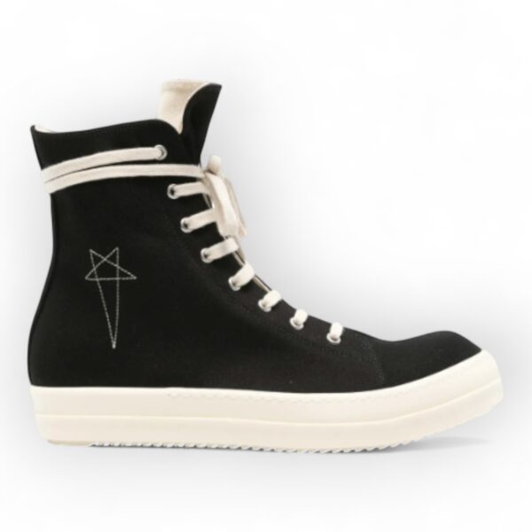 RICK OWENS DRKSHDW LUXOR HIGH PENTAFRAM BLACK