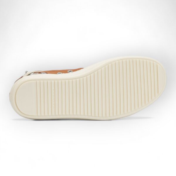 RICK OWENS DRKSHDW - High-top waxed Orange