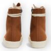 RICK OWENS DRKSHDW - High-top waxed Orange
