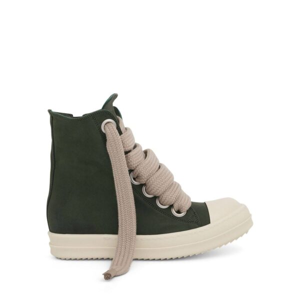 RICK OWENS DRKSHDW - EDFU Leather GREE High-Top