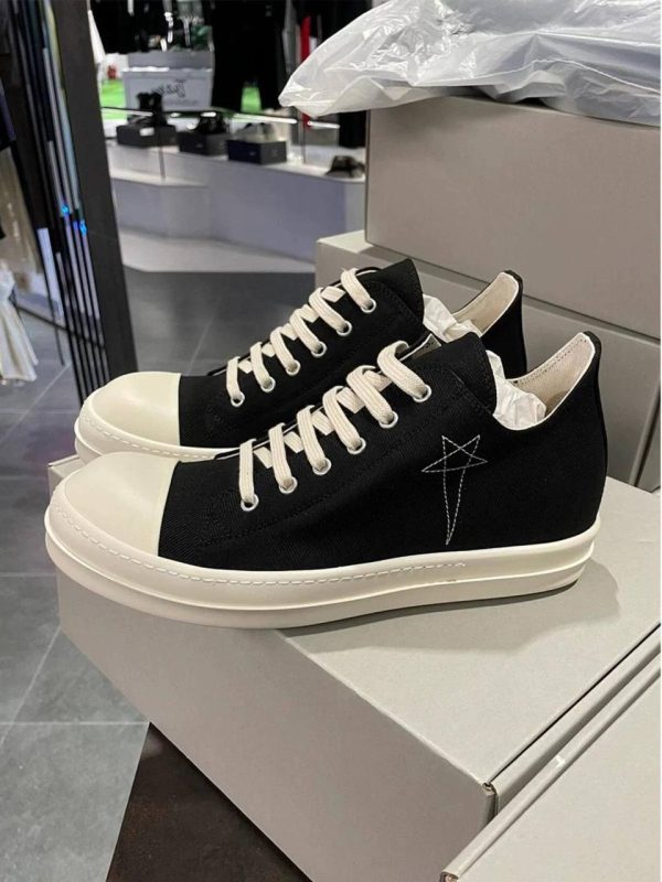 RICK OWENS DRKSHDW LUXOR Low PENTAGRAM BLACK