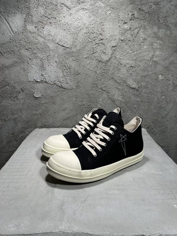 RICK OWENS DRKSHDW LUXOR Low PENTAGRAM BLACK