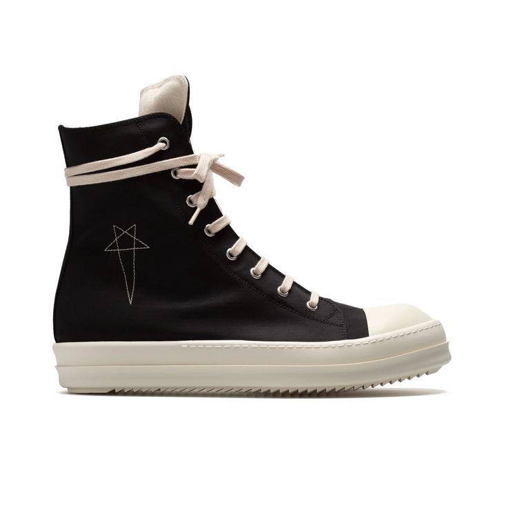 RICK OWENS DRKSHDW LUXOR HIGH PENTAFRAM BLACK