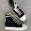 RICK OWENS DRKSHDW LUXOR HIGH PENTAFRAM BLACK