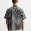 zara check shirt