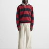 Zara Contrast collar  polo shirt